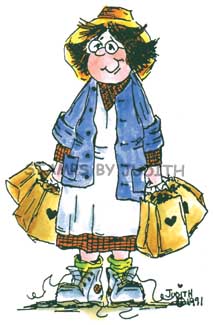 S-03 Straight Hair Bag Lady